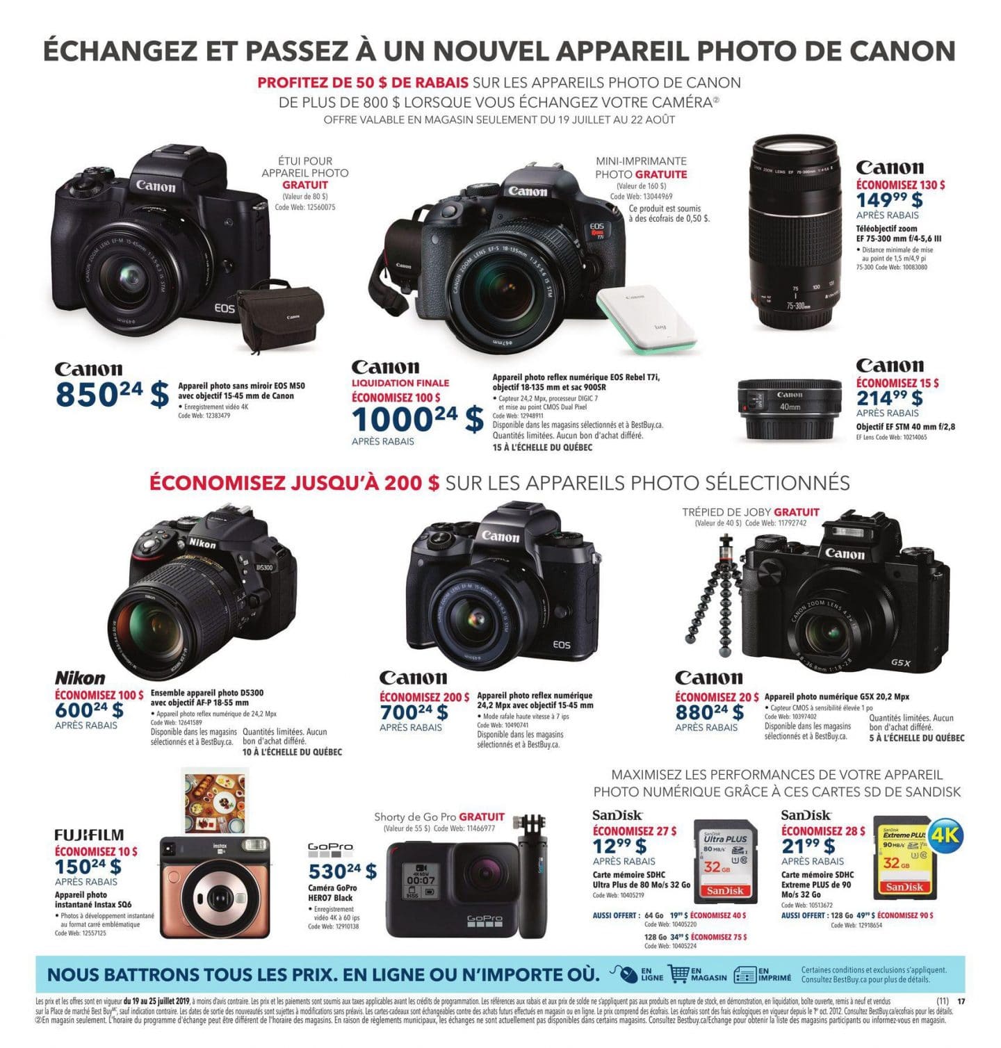 15 Circulaire Best Buy 19 juillet – 25 juillet 2019