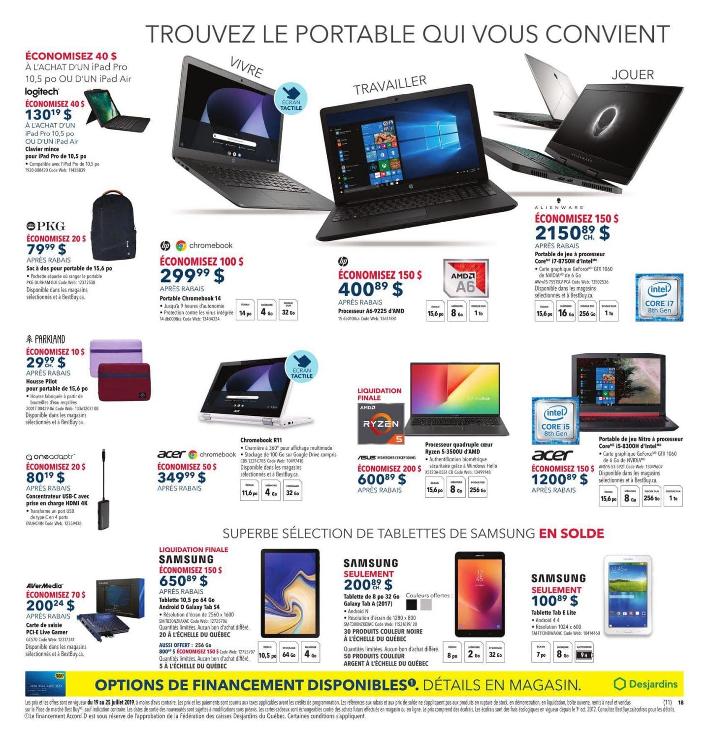 16 Circulaire Best Buy 19 juillet – 25 juillet 2019