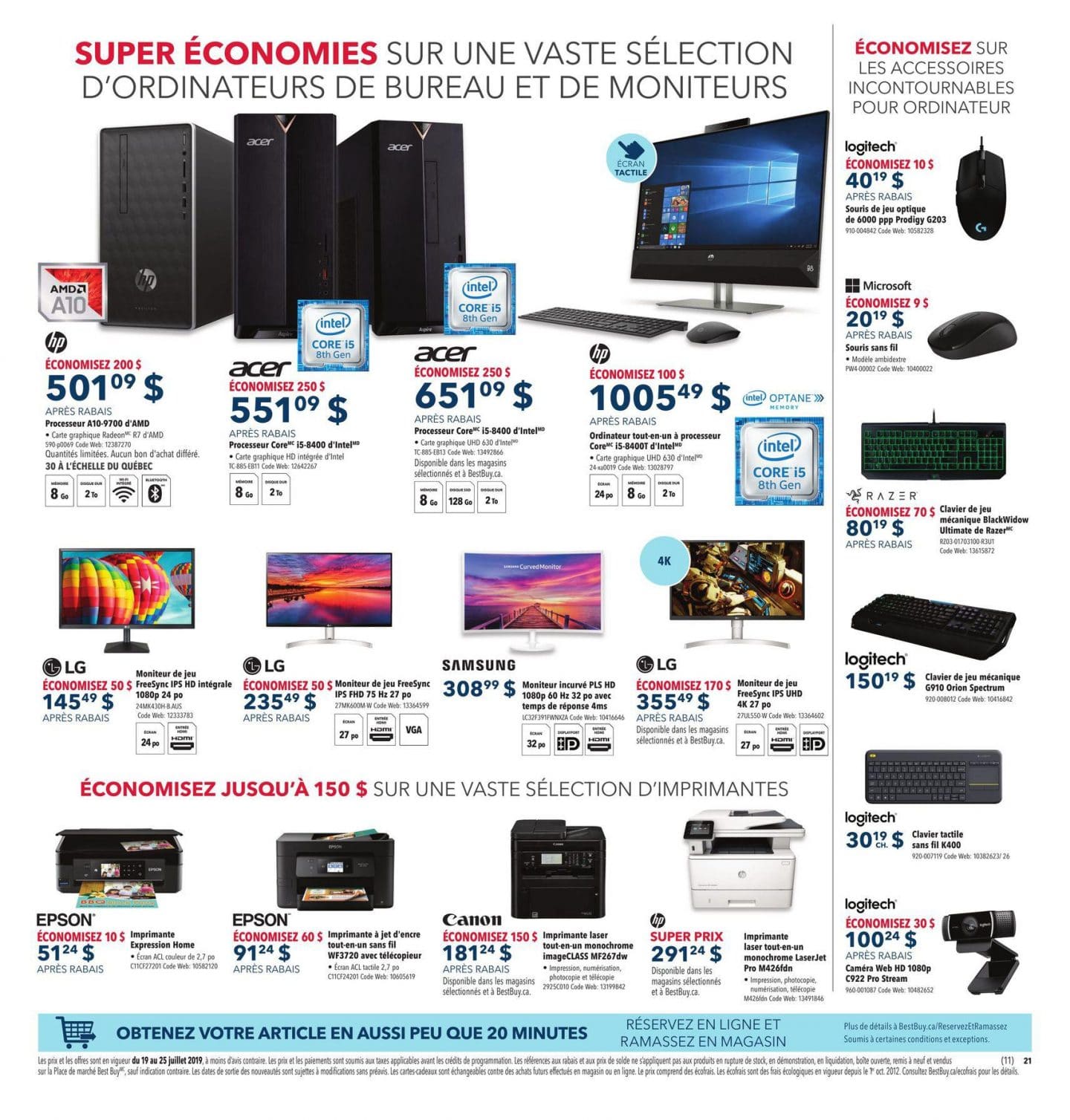 20 Circulaire Best Buy 19 juillet – 25 juillet 2019