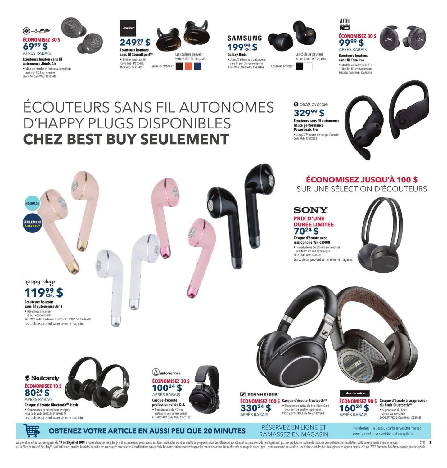 3 Circulaire Best Buy 19 juillet – 25 juillet 2019
