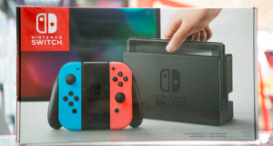 Console de jeu Nintendo Switch d’une valeur de 300 $