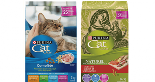 Coupon de 3$ sur un produit de Purina Cat Chow