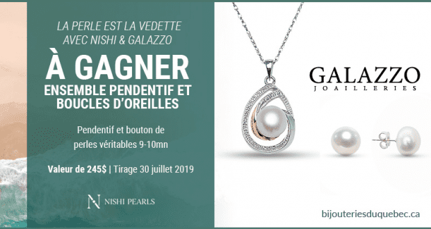 Gagnez Un ensemble pendentif et boucles d’oreilles