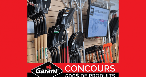 Gagnez des outils Garant d'une valeur de 500$