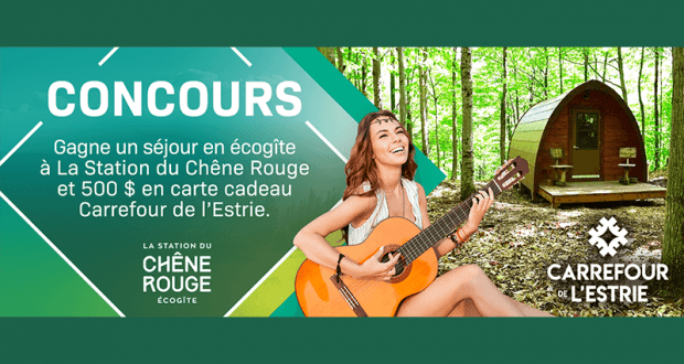 Gagnez un séjour de 7 nuits à La Station du Chêne Rouge