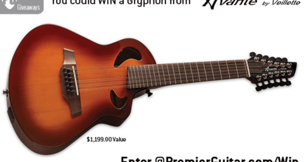 Guitare acoustique Gryphon d'une valeur de 1199$