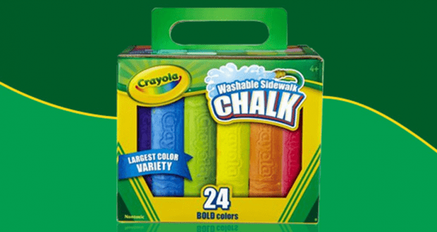 Paquet de craie Crayola 100% remboursé