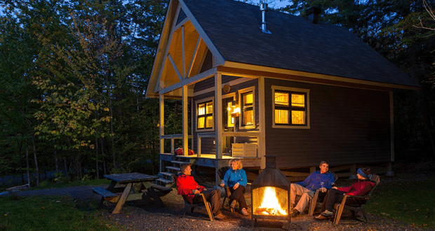 Séjour entre amis dans un chalet de la Sépaq