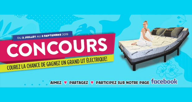 Un lit électrique de format grand lit avec matelas inclus