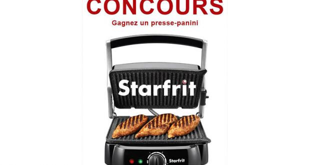 Un presse-panini de Starfrit
