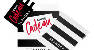 Une carte-cadeau Sephora de 200$