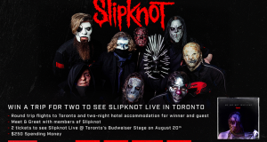 Voyage à Toronto pour un spectacle de Slipknot