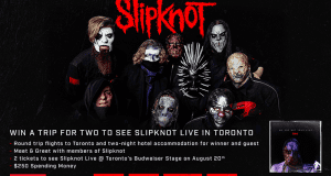 Voyage à Toronto pour un spectacle de Slipknot