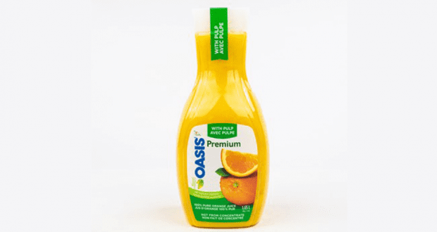 Coupon de 1.25$ sur un produit OASIS PREMIUM