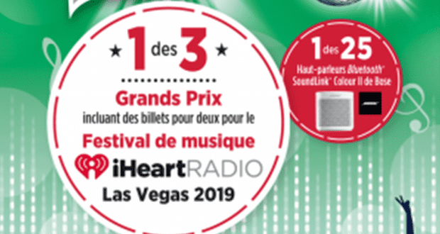 Gagnez 1 des 3 voyages pour 2 à Las Vegas Nevada