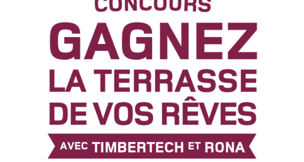 Gagnez la terrasse de vos rêves d'une Valeur de 5 000 $