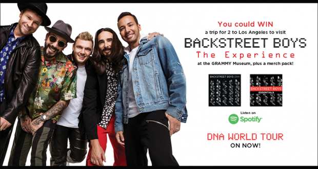 Gagnez un Voyage pour 2 à Los Angeles pour voir Backstreet Boys