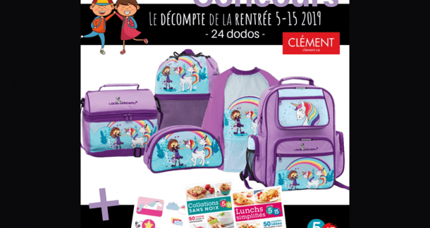 Gagnez un ensemble de la rentrée de chez Clément