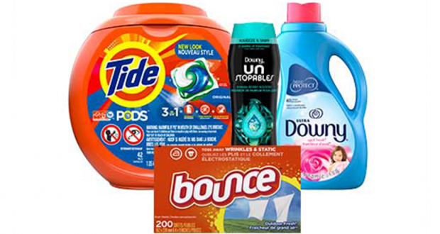 Produits Tide - Downy et Bounce à 2.49$