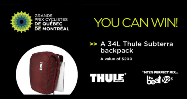 Un sac Thule SUBTERRA d'une valeur de 200 $