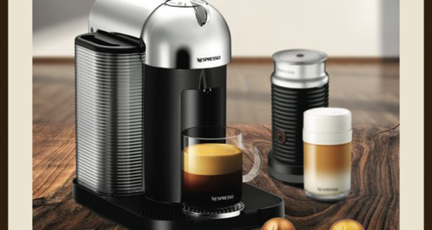 Une machine à café Vertuo de Nespresso (Valeur de 319,99$)