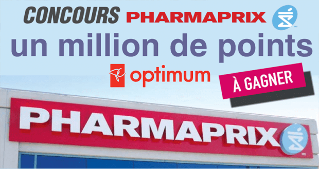 1 million de points PC Optimum (Valeur de 1000$)