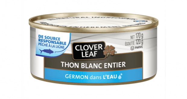 Coupon de 1$ à l’achat de deux produits Clover Leaf