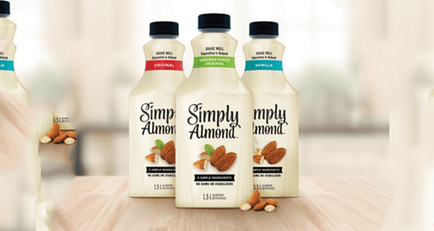 Coupon de 2 $ sur un bouteille de Simply Almond