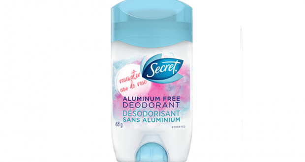 Déodorant Secret à 99¢