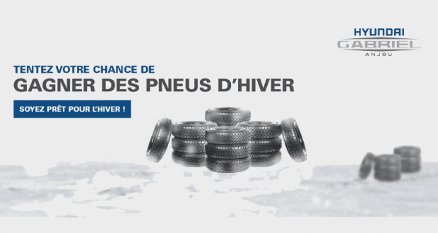 Des pneus d'hiver d’une valeur de 800$