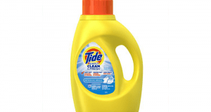 Détergent à lessive Tide Simply Clean & Fresh 38 brassées à 1.27$
