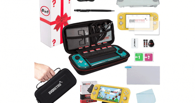 Ensemble d’accessoire pour la Nintendo Switch Lite