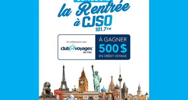 Gagnez 500$ en crédit voyage