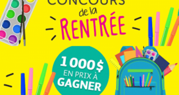 Nous payons la facture de vos fournitures scolaires (500$)