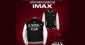 Un blouson style universitaire de IMAX