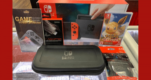 Un ensemble Nintendo Switch