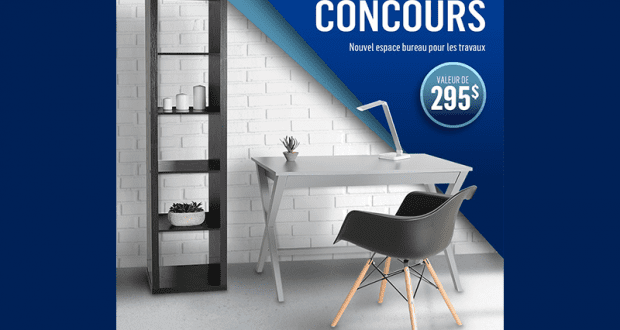 Un ensemble de bureau offert par Canac