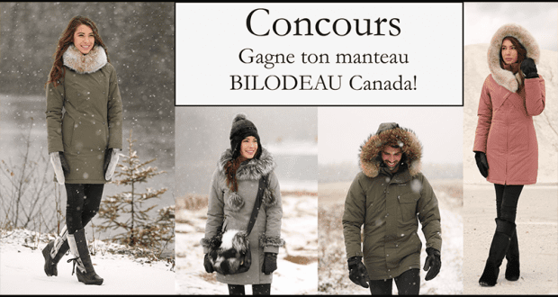 Un magnifique manteau d'hiver signé BILODEAU Canada