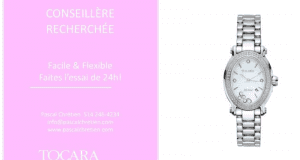 Une montre Gemma de TOCARA