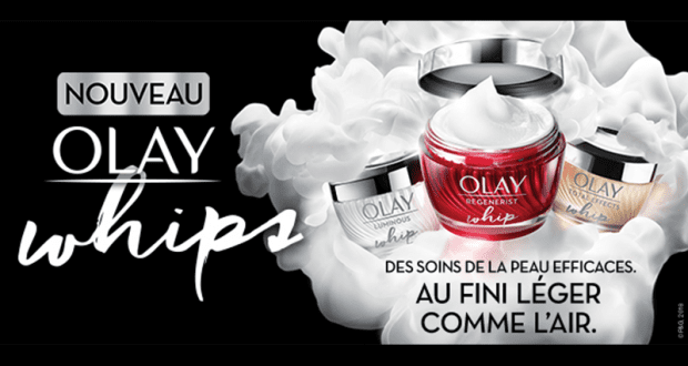 Échantillons gratuits de Olay Regenerist Whips