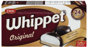 Biscuits Whippet de Dare à 1.27$ seulement