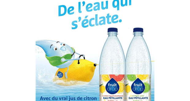 Coupon de 0.50 $ à l’achat d'eau pétillante aromatisée FRUIT DROP