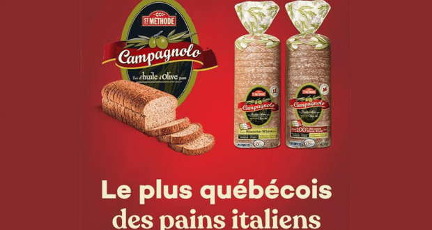 Coupon de 1$ à l’achat d’un pain Campagnolo Miche Blanche