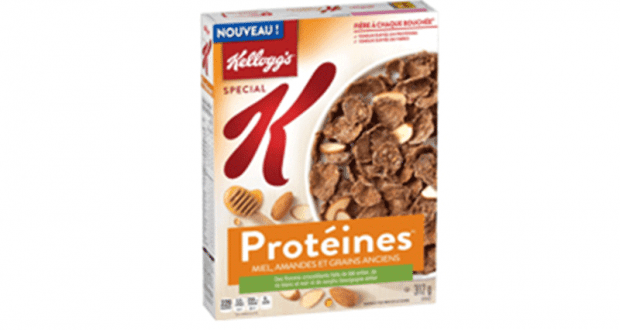 Coupon de 1$ sur une boîte de céréales Kellogg's Special K