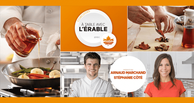 Gagnez 1 des 5 ateliers culinaires de 400$ chacun