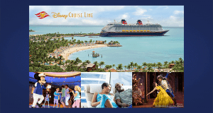 Gagnez 3 vacances en un seul voyage à bord d'une croisière Disney