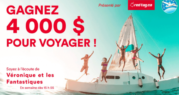 Gagnez 4 000 $ pour voyager