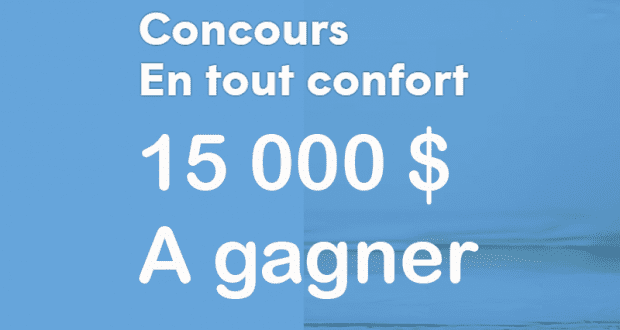 Gagnez Un des trois chèques de 5000 $ chacun