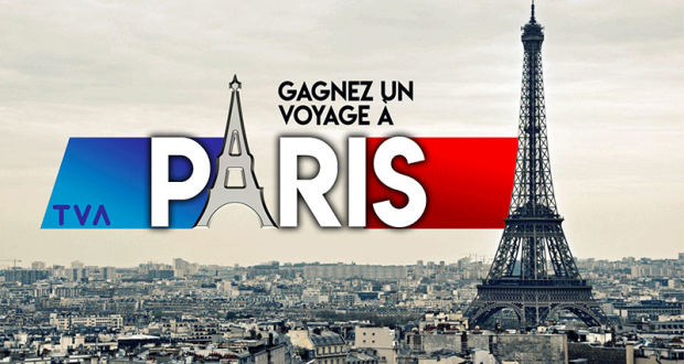 Gagnez un Voyage à Paris + 1 000 $ d'argent de poche