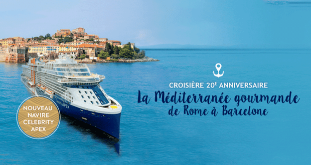 Gagnez un Voyage de 14 jours en Méditerranée (valeur de 14 328 $)